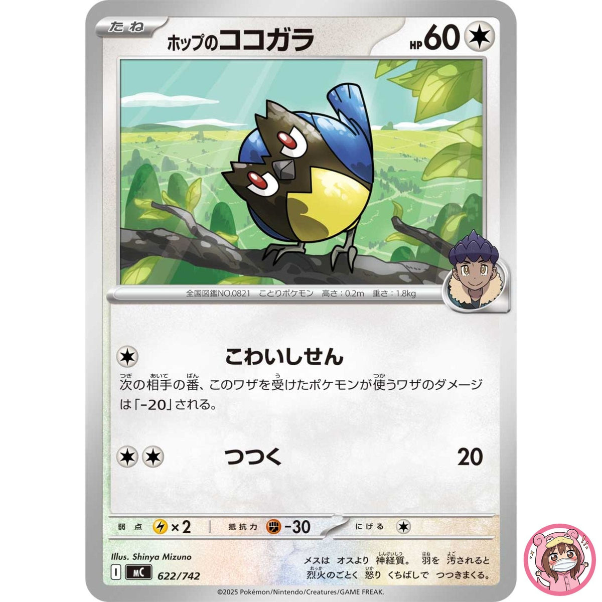 Hop's Rookidee 622/742 MC Start Deck 100 Battle Collection Pokemon Card Japanese