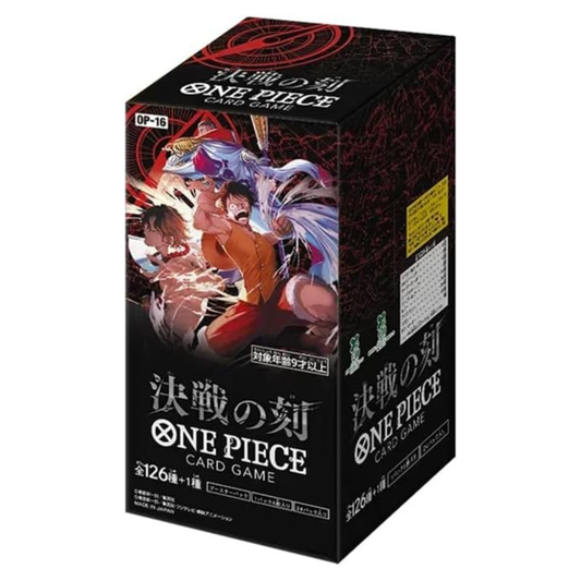 ONE PIECE Card Game Box – THE TIME OF BATTLE (OP-16) Japanese Slowpoke TCG Japan