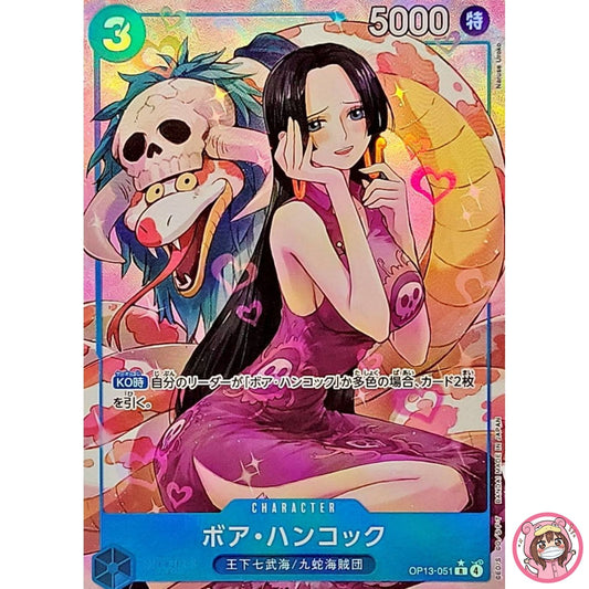 Boa Hancock (Alt Art) OP13-051 R Carrying on His Will - ONE PIECE Card Japanese
