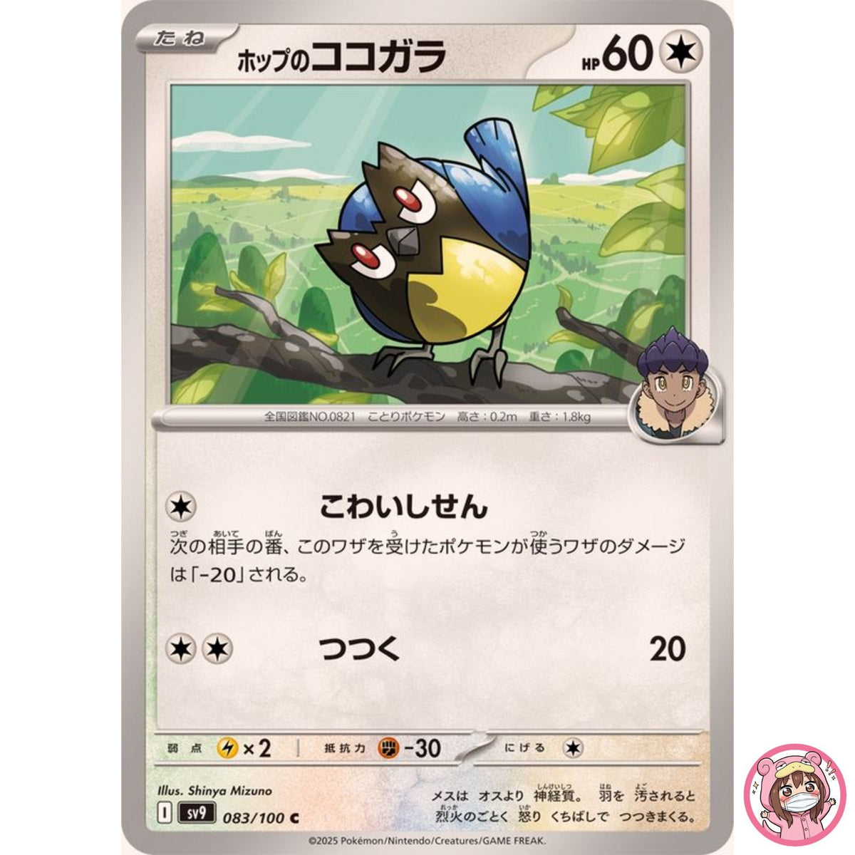 Hop's Rookidee C 083/100 SV9 Battle Partners - Pokemon Card Japanese